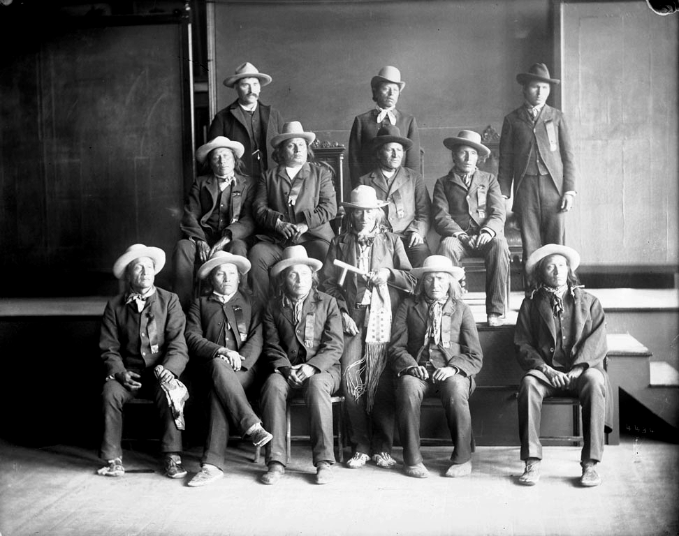 Standing Rock delegation to Washington DC 1888